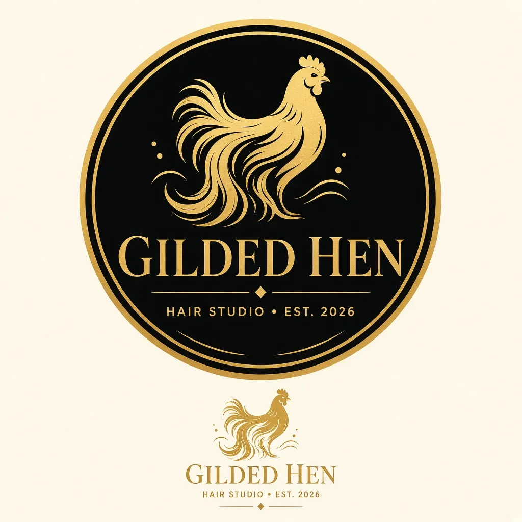 Hair studio logo