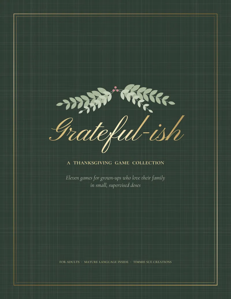 Grateful-ish — Thanksgiving games